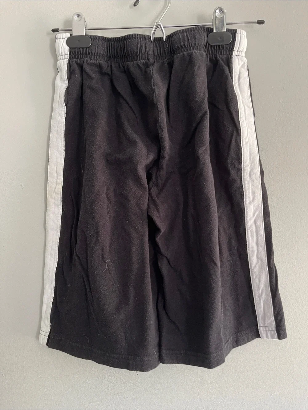 Set of 2 Boys Drawstring Athletic Shorts Sweatshorts- Navy & Black